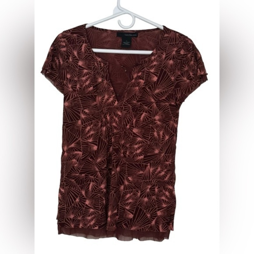 Calvin Klein jeans women’s short sleeve top, medium